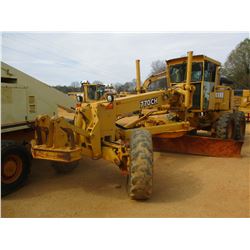 JOHN DEERE 770CH MOTOR GRADER, VIN/SN:565914 - 14' MOLDBOARD W/TIP CONTROL, SCARFIER, ECAB W/AIR, 14