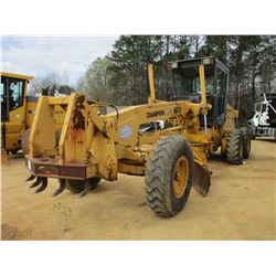 CHAMPION 720A VHP MOTOR GRADER, VIN/SN:028048 - 14' HYD MOLDBOARD, SCARIFIER, ECAB W/AIR, 14.00-24 T