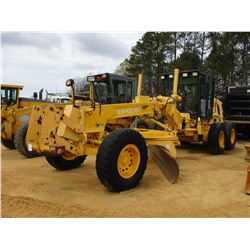 2004 NEW HOLLAND RG170 MOTOR GRADER, VIN/SN:HBZ028042 - 14' MOLDBOARD W/TIP CONTROL, FRONT SCARIFIER