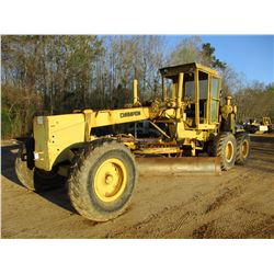 CHAMPION 715 MOTOR GRADER, VIN/SN:715-54-04-10313 - 12' MOLDBOARD W/TIP CONTROL, CANOPY, 14:00-24 TI