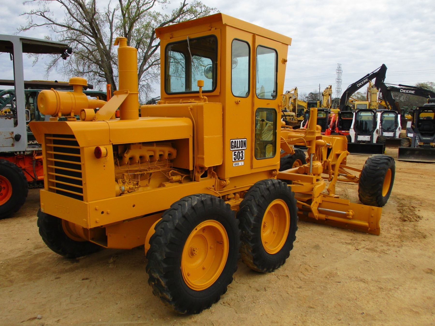 GALION 503L MOTOR GRADER, VIN/SN06964 10' MOLDBOARD, SCARFIER, ECAB W/AIR, 1519.5 FRONT TIRES, 8