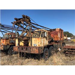 1972 P & H 670-TC TRUCK CRANE, VIN/SN:34262 - 70 TON, 100' BOOM, HOOK BLOCK, CUMMINS N855P ENGINE, M