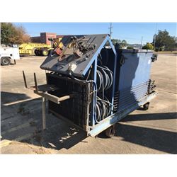 HYDRANAUTICS GANTRY CRANE, - 600 TON, HUD LIFTING, INDSIDE WIDTH VARIES TO 30' MAX, 23'-2 1/2" MIN &