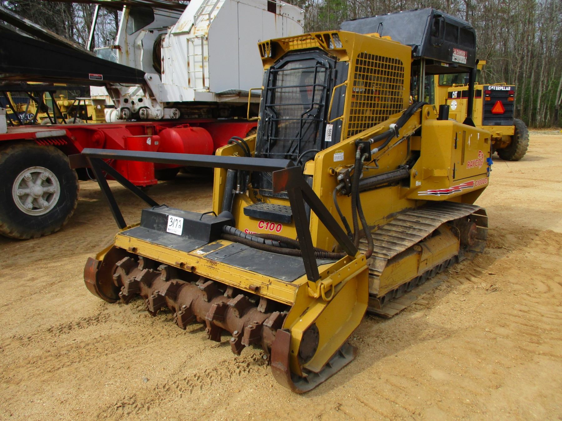 2011 RAYCO C100LG GRINDING MACHINE, VIN/SN:LFM0110511 - CRAWLER, MULCH ...