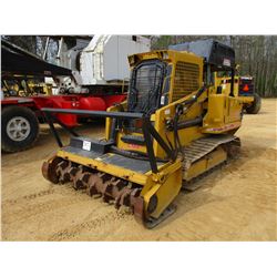 2011 RAYCO C100LG GRINDING MACHINE, VIN/SN:LFM0110511 - CRAWLER, MULCH HEAD, REAR WINCH, ECAB W/AIR,