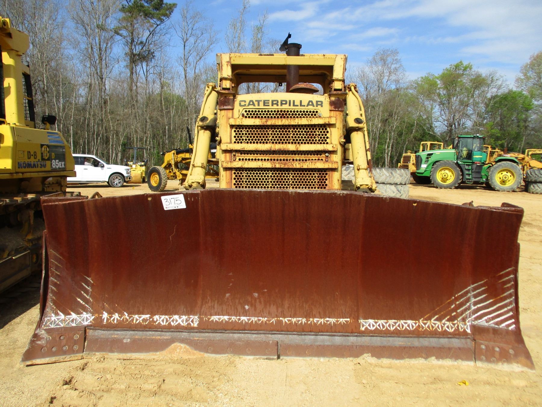 CAT D8H CRAWLER TRACTOR, VIN/SN46A27267 SEMIU BLADE W/HYD TILT