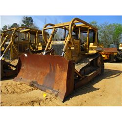 CAT D6H XL CRAWLER TRACTOR, VIN/SN:9KJ01227 - SEMI-U-BLADE W/HYD TILT, DIFF STEER, CANOPY, SWEEPS, S