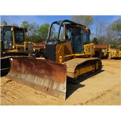 2011 JOHN DEERE 750J LGP CRAWLER TRACTOR, VIN/SN:205134 - 6 WAY BLADE, CARCO H60-135VD WINCH, ECAB W