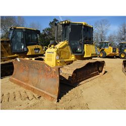 2012 KOMATSU D51PX-22 CRAWLER TRACTOR, VIN/SN:B124125 - 6 WAY BLADE, ECAB W/AIR, METER READING 7,320
