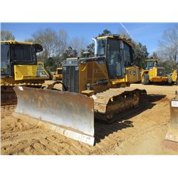 2012 JOHN DEERE 700K LGP CRAWLER TRACTOR, VIN/SN:228102 - 6 WAY BLADE ECAB W/AIR, METER READING 2,73