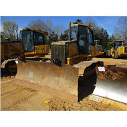 2012 JOHN DEERE 700J LGP CRAWLER TRACTOR, VIN/SN:216135 - 6 WAY BLADE, ECAB W/AIR, METER READING 2,6