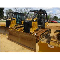 2013 CAT D5K2 LGP CRAWLER TRACTOR, VIN/SN:KYY00663 - 6 WAY BLADE, SYSTEM 1 U/C, CANOPY, SWEEPS, REAR