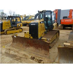 2014 CAT D3K2 LGP CRAWLER TRACTOR, VIN/SN:KLL00402 - 6 WAY BLADE, ECAB W/AIR, METER READING 1,056 HO