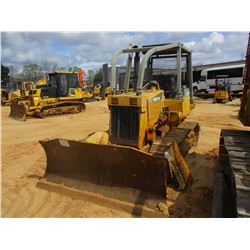 1997 KOMATSU D37E-5 CRAWLER TRACTOR, VIN/SN:3813 - 6 WAY BLADE RIPPER, CANOPY, SWEEPS, REAR SCREEN, 