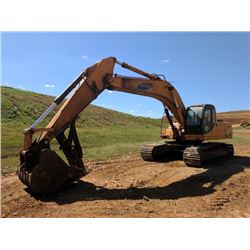 1999 SAMSUNG SE280LC-8 HYDRAULIC EXCAVATOR, VIN/SN:HDY0027 - 10' STICK, 48" BUCKET W/TEETH, THUMB, E