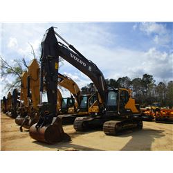 2015 VOLVO EC250EL HYDRAULIC EXCAVATOR, VIN/SN:310112 - 11'-10" STICK, 54" BUCKET, AUX HYD, AUTO LUB