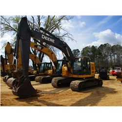 2015 JOHN DEERE 245GLC HYDRAULIC EXCAVATOR, VIN/SN:600579 - 9' STICK, 28" BUCKET, REAR CAMERA, ECAB 