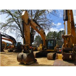 2007 CAT 324DL HYDRAULIC EXCAVATOR, VIN/SN:JJG00423 - 9'6" STICK, 48" BUCKET, THUMB, ECAB W/AIR, MET