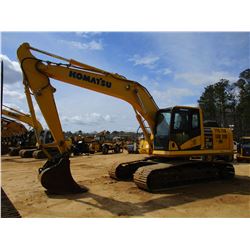 2013 KOMATSU PC210LC-10 HYDRAULIC EXCAVATOR, VIN/SN:A10129 - 9' 6" STICK, 42" BUCKET, AUX HYD, REAR 