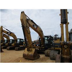 2013 CAT 320EL HYDRAULIC EXCAVATOR, VIN/SN:WBK01547 - 9'-6" STICK, 54" BUCKET, HYD THUMB, REAR CAMER