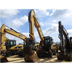 2006 CAT 318C MH WHEELED EXCAVATOR, VIN/SN:H2F00175 - 12' STICK, QUICK COUPLER, CAT GRAPPLE, 48" BUC