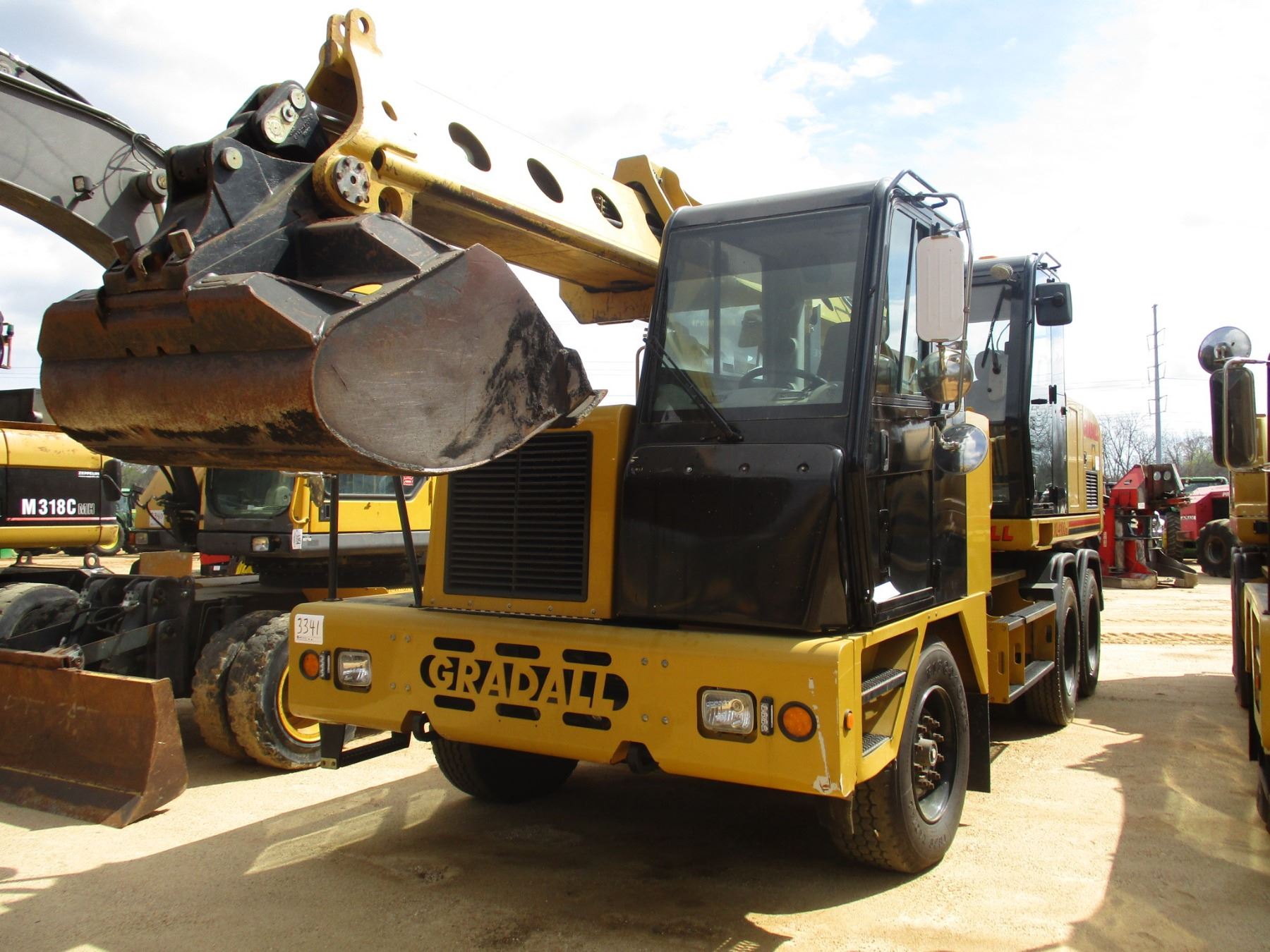 GRADALL XL 4100 IV WHEELED EXCAVATOR VIN/SN:4100000501 TELESCOPIC GRADALL XL 4100 IV WHEELED EXCAVATOR VIN/SN:4100000501 TELESCOPIC