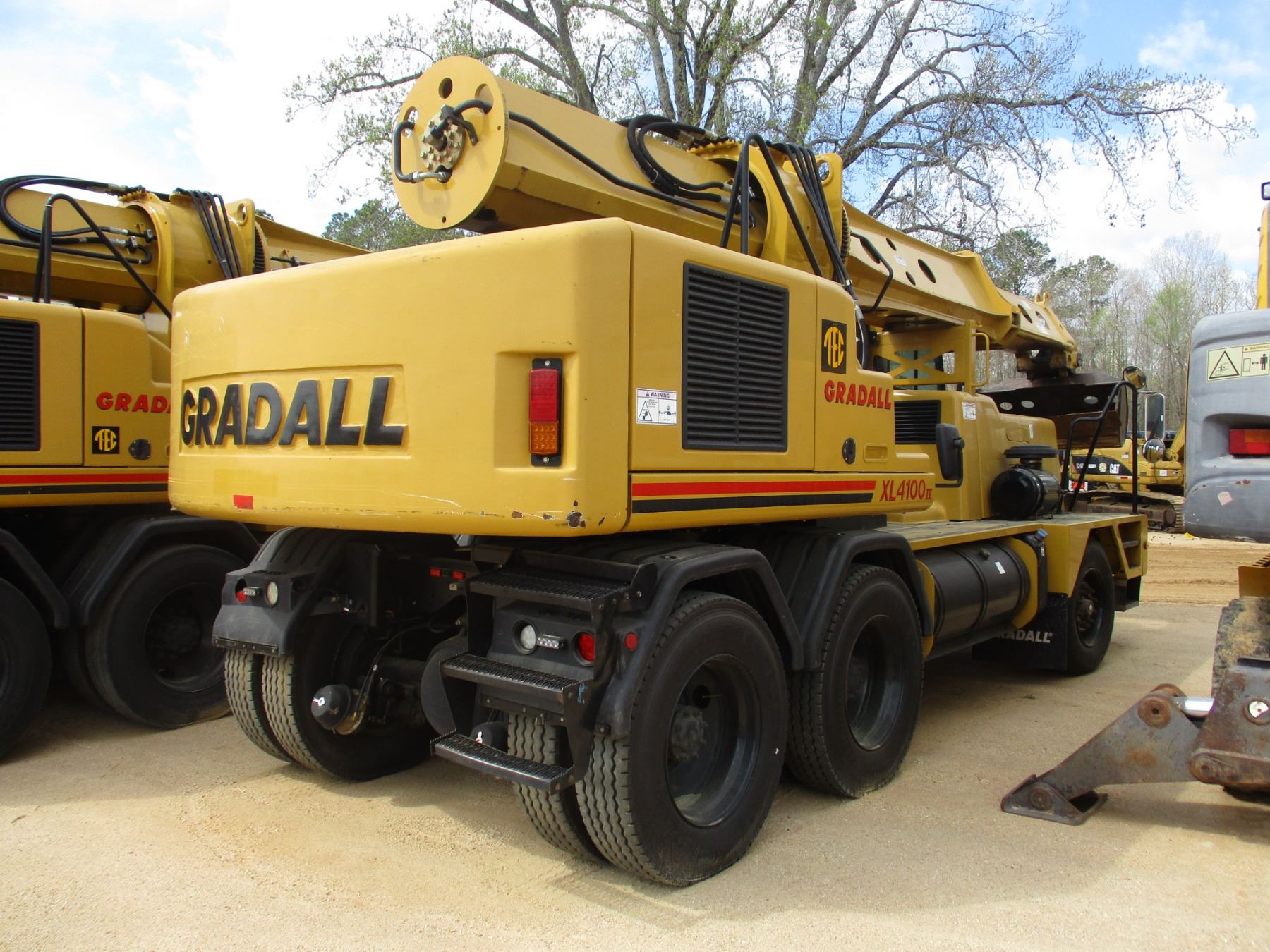 GRADALL XL 4100 IV WHEELED EXCAVATOR, VIN/SN:4100000501 -TELESCOPIC ...