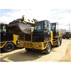 2012 GRADALL XL 4100 IV WHEELED EXCAVATOR, VIN/SN:4100000497 -TELESCOPIC BOOM, 60" BUCKET, ECAB W/AI