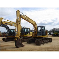 2007 KOMATSU PC158USLC-2 HYDRAULIC EXCAVATOR, VIN/SN:10193 - 9'-10' STICK, 18" BUCKET, ZERO TURN, EC