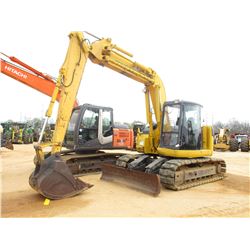 2000 KOMATSU PC128UU-2 EXCAVATOR, VIN/SN:5155 - 9' STICK, 36" BUCKET, BLADE, OFFSET BOOM, RUBBER PAD