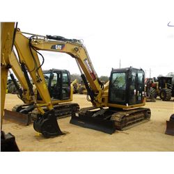 2013 CAT 308E2 CR EXCAVATOR, VIN/SN:TMX01193 - 7' 6" STICK, 24" BUCKET, AUX HYD, BLADE, ECAB W/AIR, 