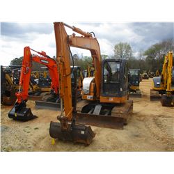 2010 CASE CX755R MINI EXCAVATOR, VIN/SN:NASLA7276 - 6' 11' STICK, 48" CLEAN OUT BUCKET, THUMB BLADE,
