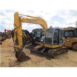 2004 KOBELCO SK70SR-1E MINI EXCAVATOR, VIN/SN:YT03-06033 - 6'-9" STICK, 30" BUCKET, HYD THUMB, BLADE