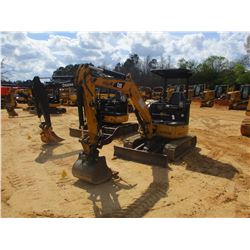 2008 CAT 303C CR MINI EXCAVATOR, VIN/SN:BXT03111 - 4' STICK, 24" BUCKET, HYD THUMB, AUX HYD, BLADE, 