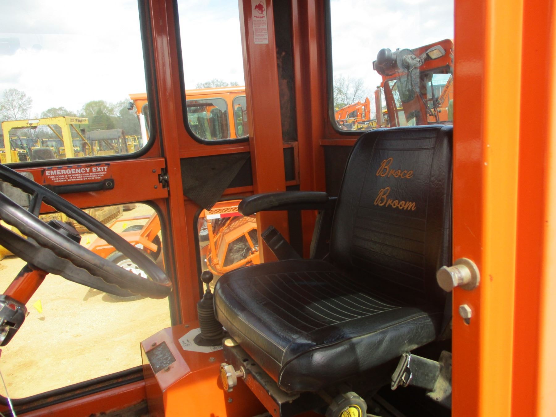 2006 BROCE RJ350 BROOM, VIN/SN:405211 - DIESEL ENGINE, 8' BROOM, WATER ...