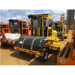 2012 SUPERIOR DT80J BROOM, VIN/SN:812505 - 8' BROOM, WATER TANK, ECAB W/AIR, METER READING 3,556 HOU