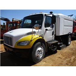 2005 FREIGHTLINER MW SWEEPER TRUCK, VIN/SN:1FVACXCS5SHV37834 - S/A, MERCEDES BENZ DIESEL ENGINE, A/T
