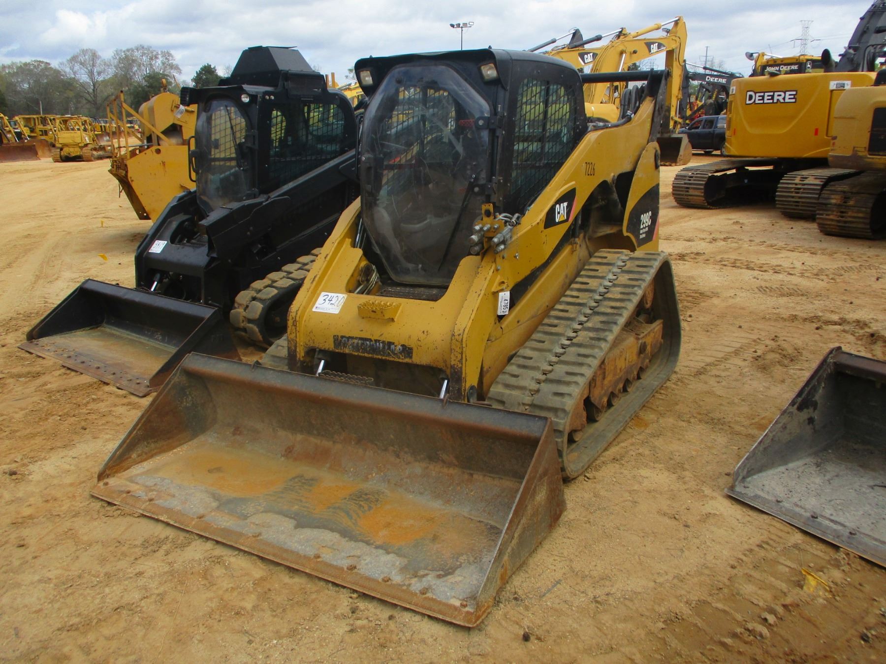 2011 CAT 299C SKID STEER LOADER, VIN/SN:JSP01757 - CRAWLER, HIGH FLOW ...