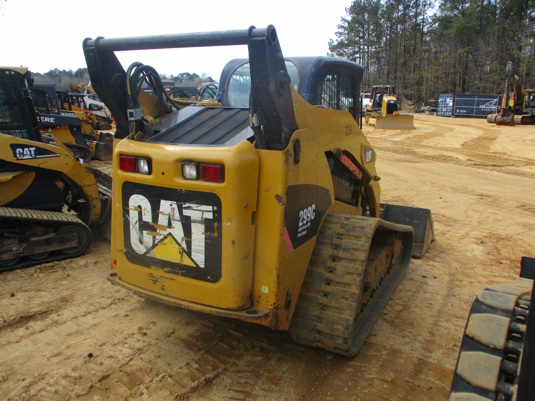 2011 CAT 299C SKID STEER LOADER, VIN/SN:JSP01757 - CRAWLER, HIGH FLOW ...