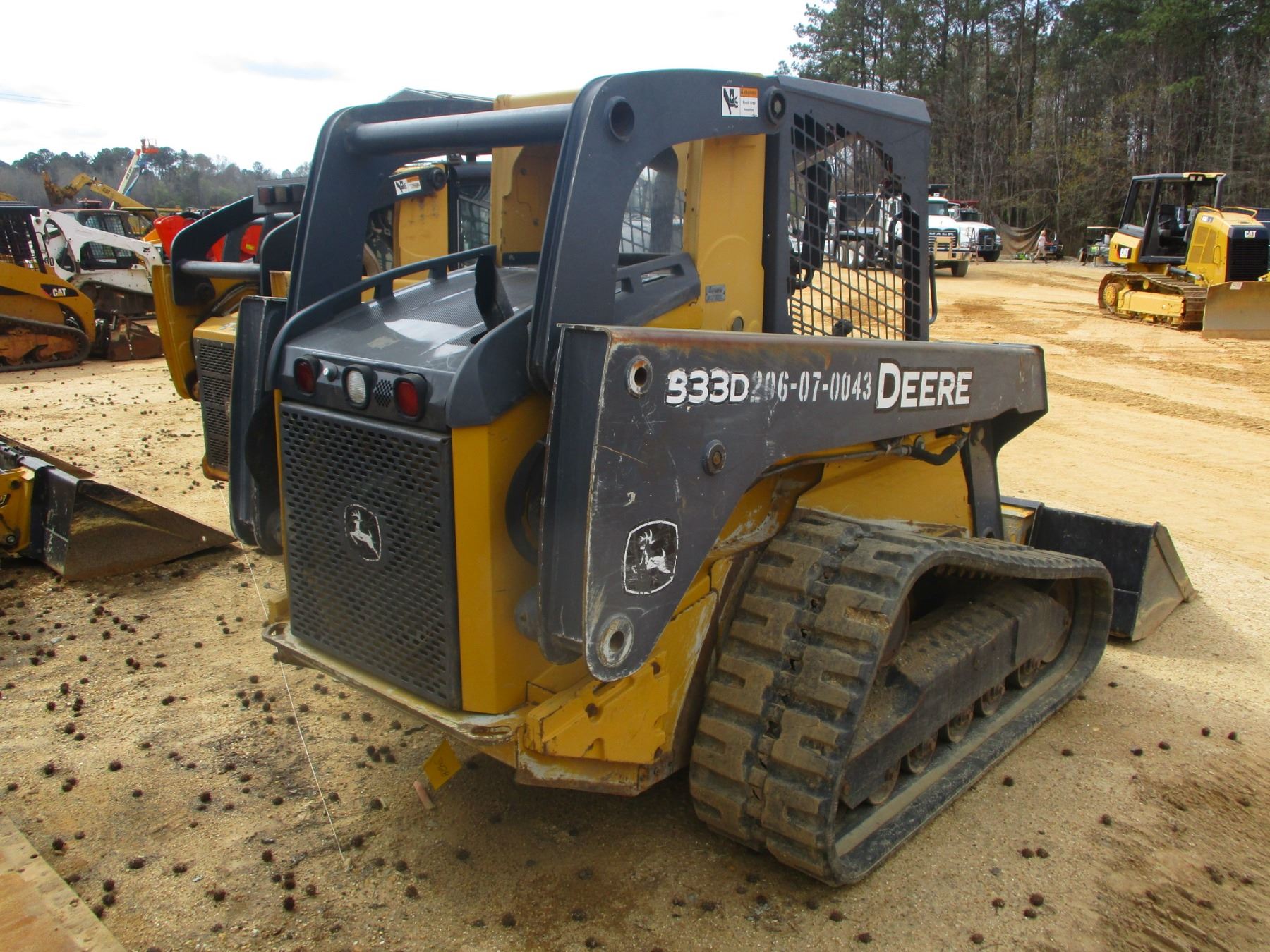2010 JOHN DEERE 333D SKID STEER LOADER, VIN/SN:187354 - CRAWLER, GP ...