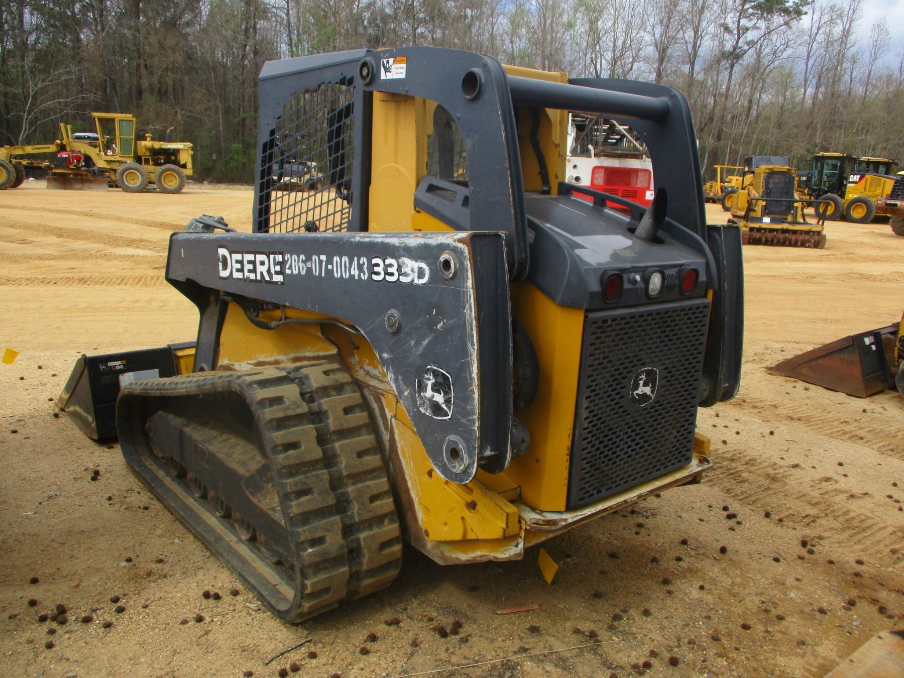 2010 JOHN DEERE 333D SKID STEER LOADER, VIN/SN:187354 - CRAWLER, GP ...