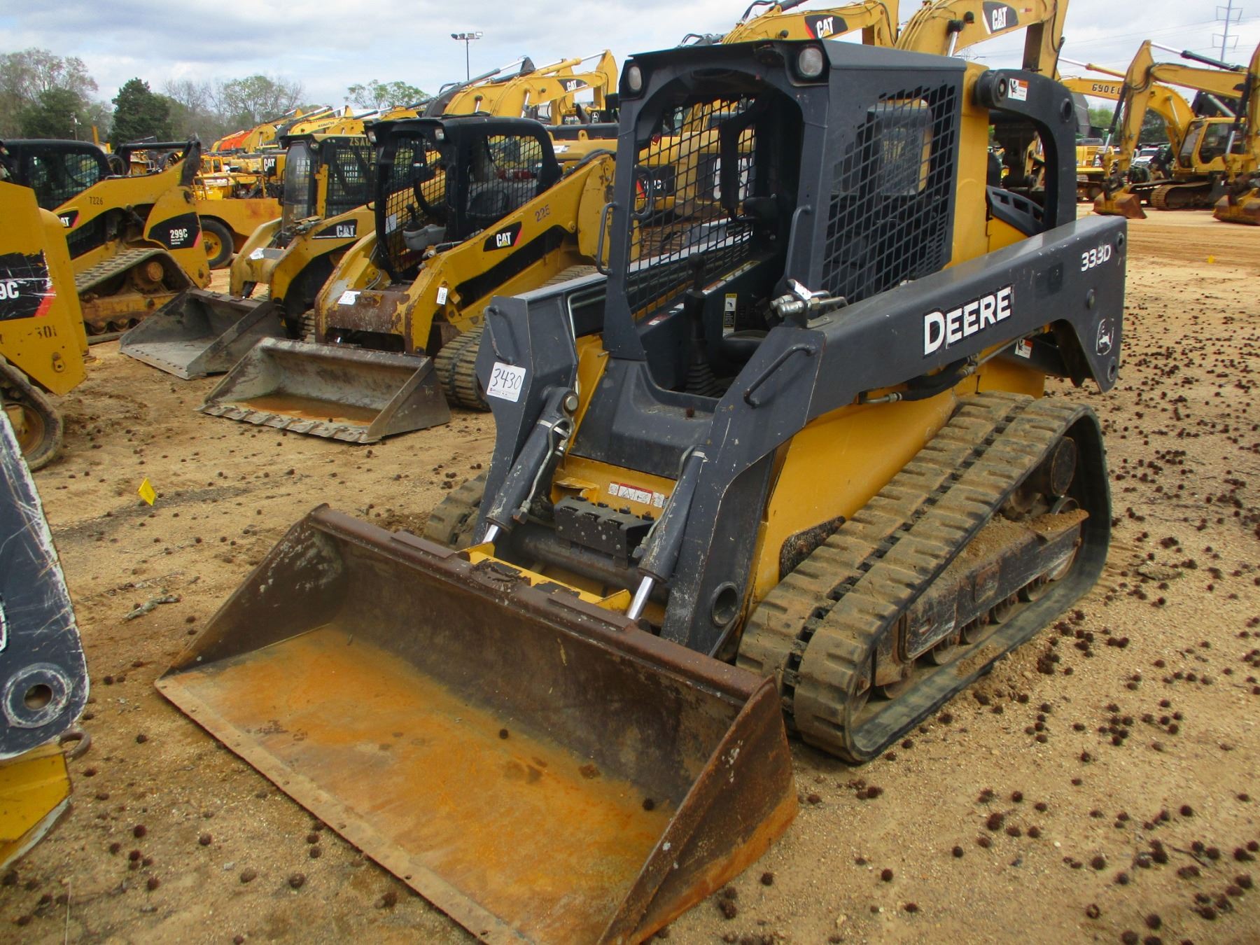 2013 JOHN DEERE 333D SKID STEER LOADER, VIN/SN:237040 - CRAWLER, GP ...
