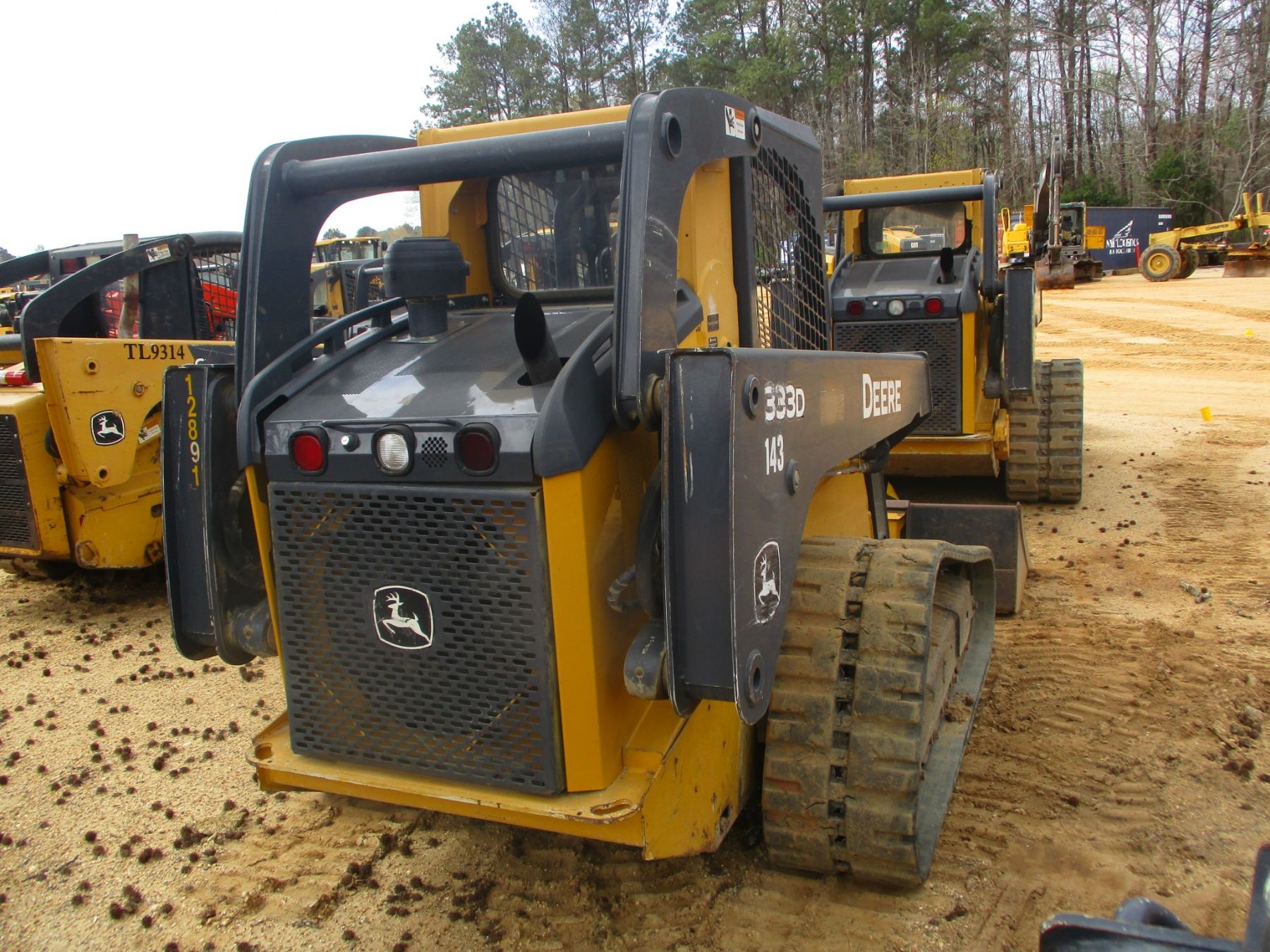 2013 JOHN DEERE 333D SKID STEER LOADER, VIN/SN:237040 - CRAWLER, GP ...
