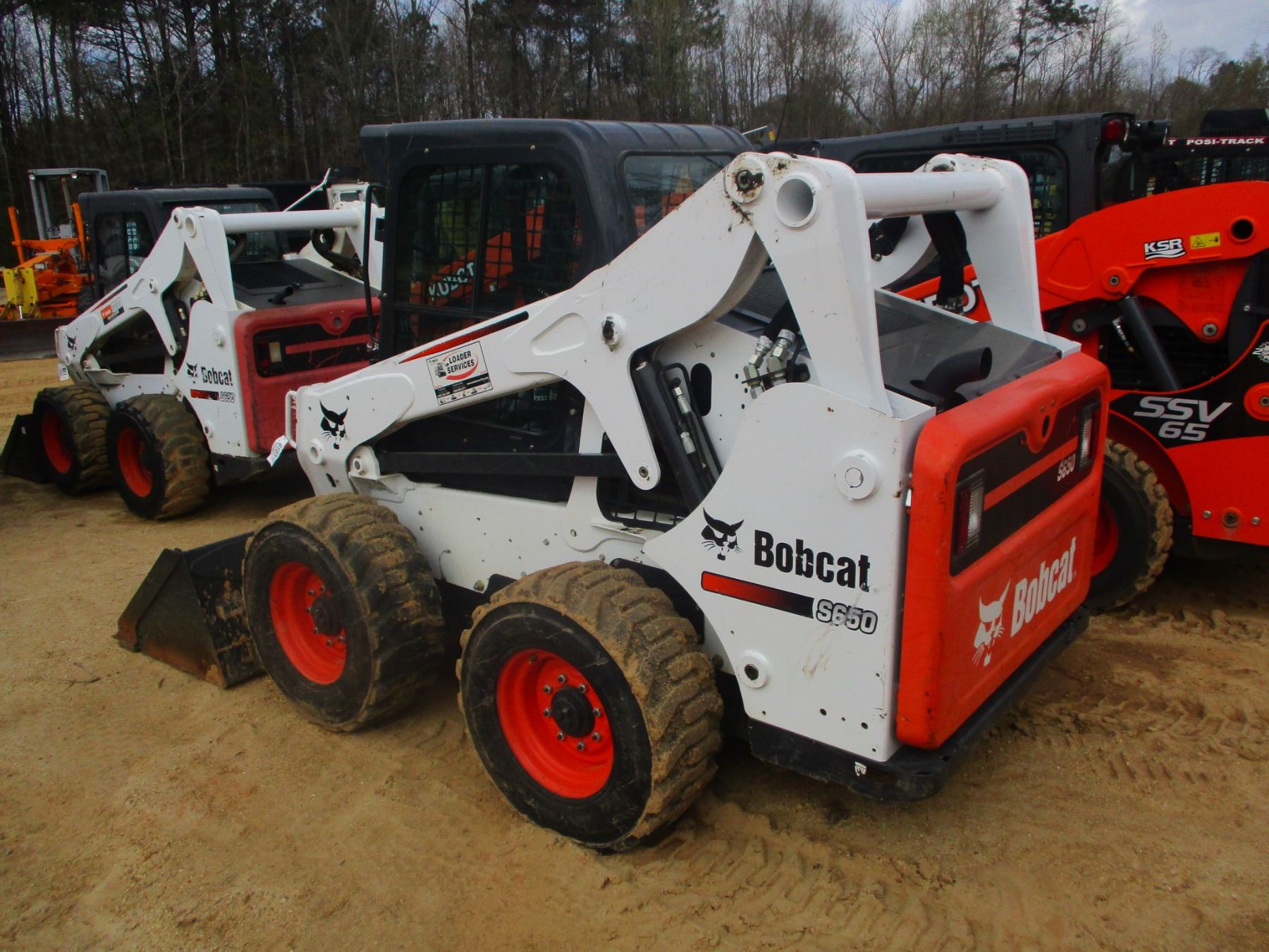2016 BOBCAT S650 SKID STEER LOADER, VIN/SNALJ815527 WHEELED, GP