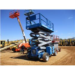GENIE 4390 MANLIFT, VIN/SN:GS9006-43031 - 4X4, MAX PLATFORM CAP 1,500#, 43' HEIGHT, METER READING 4,