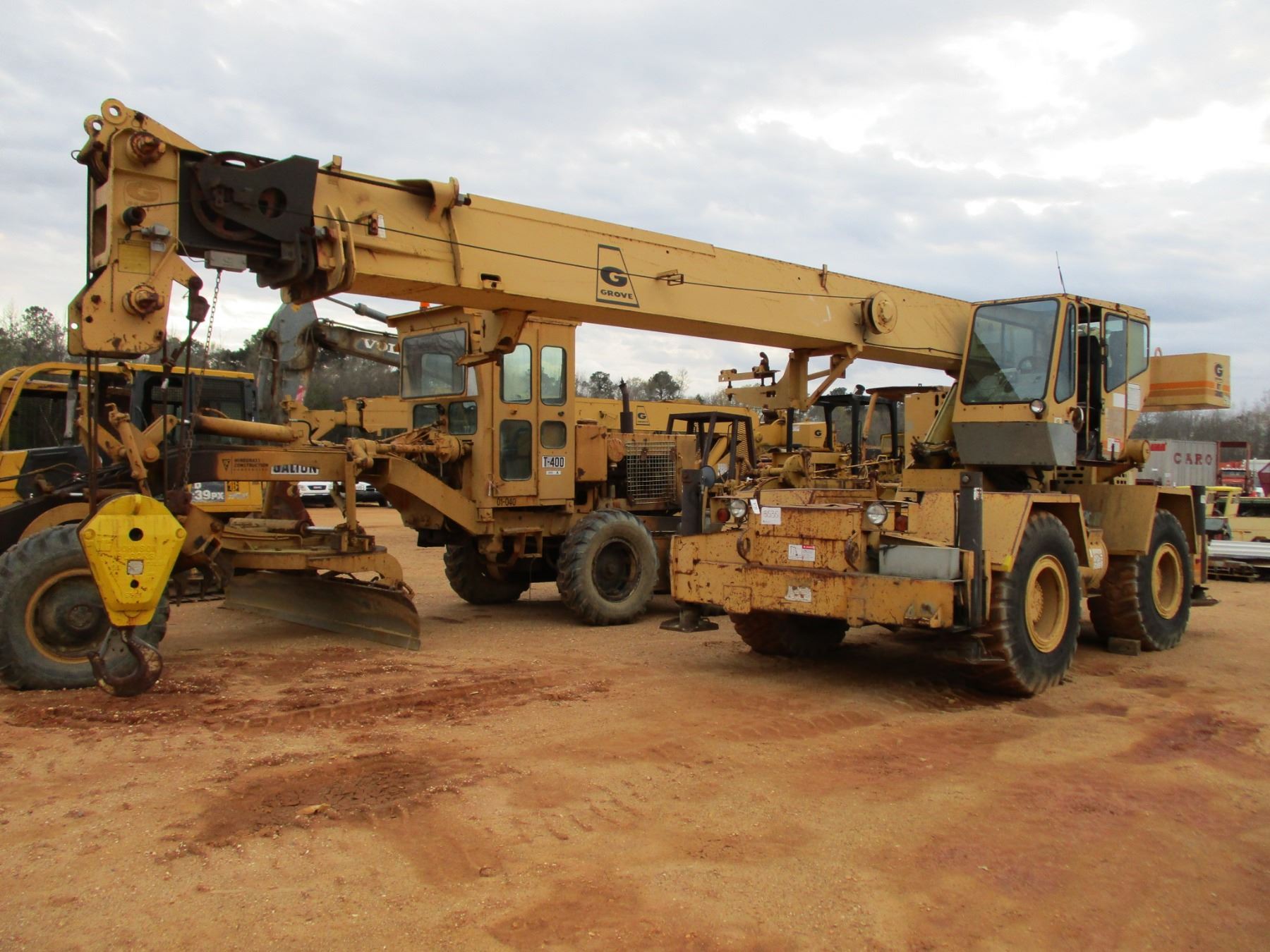 GROVE RT 500C CRANE, VIN/SN:72268 - METER READING 3,347 HOURS - J.M ...