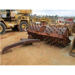 SHEEPFOOT ROLLER, - 9' DOUBLE DRUM