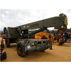 MANTIS 2817 14 TON CRANE, VIN/SN:N-2240 - MILITARY TYPE, DIESEL ENG, 28' BOOM
