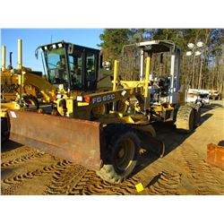 1996 FIAT ALLIS FG65C MOTOR GRADER, VIN/SN:85S05179 - 10' MOLDBOLD W/TIP CONTROL, CANOPY, 15-19.5 TI