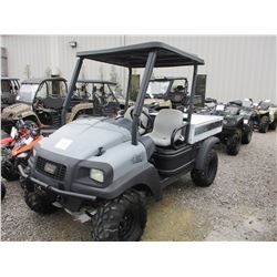 CLUB CAR CARRY ALL 295 SIDE BY SIDE ATV, VIN/SN:RC0803860637 - 4X4, CANOPY, REAR BED, METER READING 